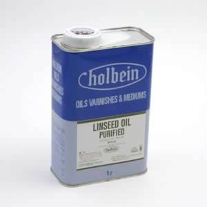 ホルベイン画用液 O202 リンシードオイル 1,000ml