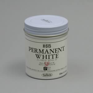 ホルベイン油絵具 H615 パーマネントホワイトSF (330ml)