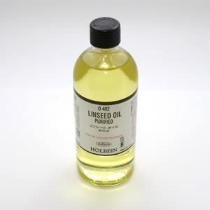 ホルベイン画用液 O402 リンシードオイル 200ml