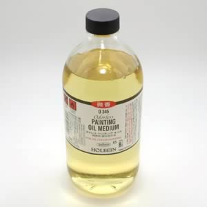 ホルベイン画用液 O345 オドレス ペンチングオイル(リンシードベース) 500ml