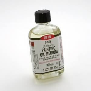 ホルベイン画用液 O545 オドレス ペンチングオイル(リンシードベース) 55ml