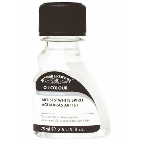 ウィンザー&ニュートン画用液 ホワイトスピリット(ペトロール) (75ml)