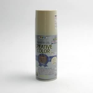 アサヒペン クリエイティブカラースプレー<ツヤなし> 17 アースベージュ (100ml)