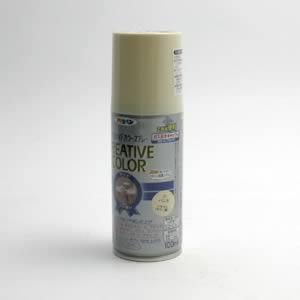 アサヒペン クリエイティブカラースプレー<ツヤなし> 31 バニラ (100ml)