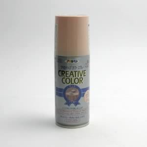 アサヒペン クリエイティブカラースプレー<ツヤなし> 36 ミスティーピーチ (100ml)
