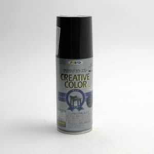 アサヒペン クリエイティブカラースプレー<ツヤなし> 49 ツヤなしブラック (100ml)