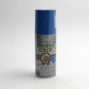 アサヒペン クリエイティブカラースプレー<ツヤあり> 69 スカイブルー (100ml)