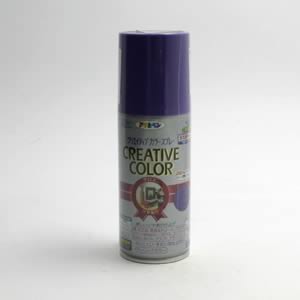 アサヒペン クリエイティブカラースプレー<ツヤあり> 71 パープル (100ml)