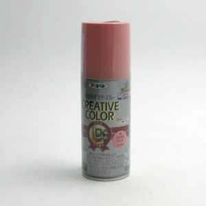 アサヒペン クリエイティブカラースプレー<ツヤあり> 72 コスモスピンク (100ml)