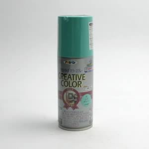 アサヒペン クリエイティブカラースプレー<ツヤあり> 75 ミントグリーン (100ml)