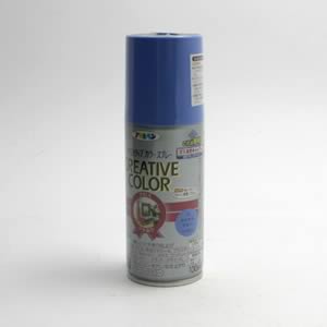 アサヒペン クリエイティブカラースプレー<ツヤあり> 78 ロイヤルブルー (100ml)