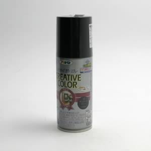 アサヒペン クリエイティブカラースプレー<ツヤあり> 88 チャコールグレー (100ml)