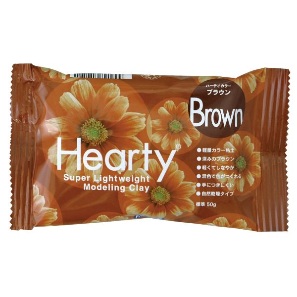 ハーティカラー 50g  ブラウン