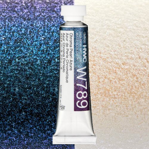 ホルベイン透明水彩 クロマパール 5ml W789 クロマパールアジュール