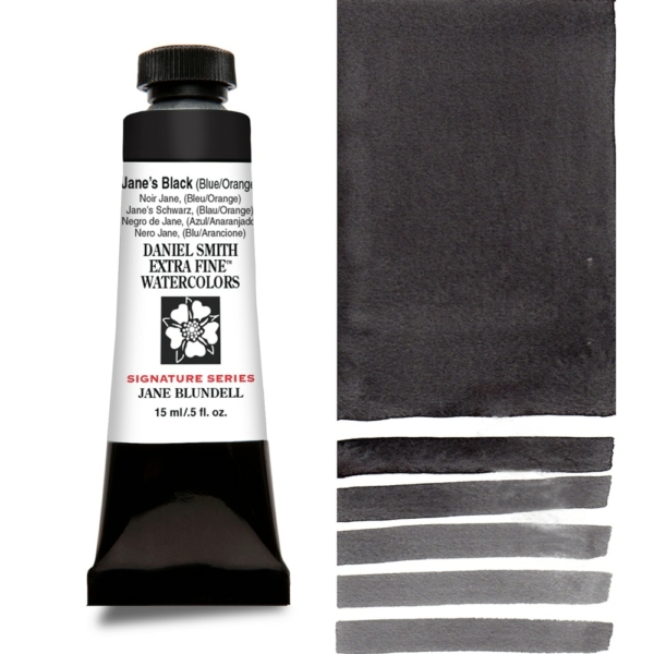 ダニエルスミス エクストラファイン15ml ジェーンズブラック(ブルー/オレンジ)