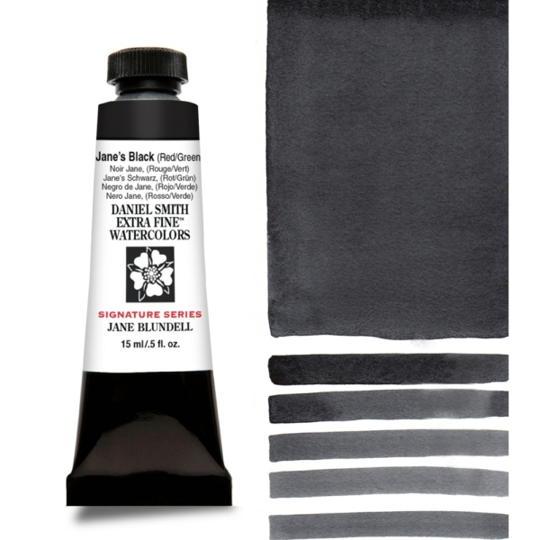 ダニエルスミス エクストラファイン15ml ジェーンズブラック(レッド/グリーン)
