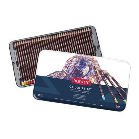 ダーウェント カラーソフト 36色セット
