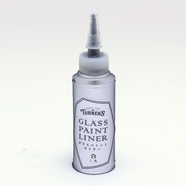 ガラスペイントライナー 20ml 白
