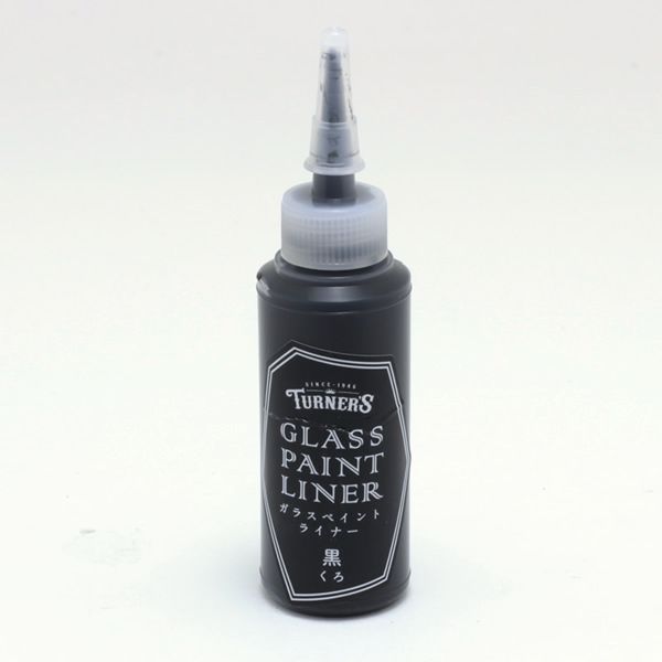ガラスペイントライナー 20ml 黒