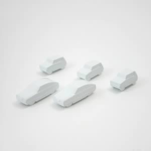Plastruct AM-125 自動車 1:125 5台入
