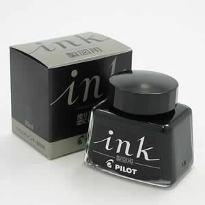 パイロット 製図用インク 黒 (30ml)
