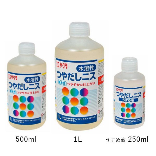 サクラつやだしニス
