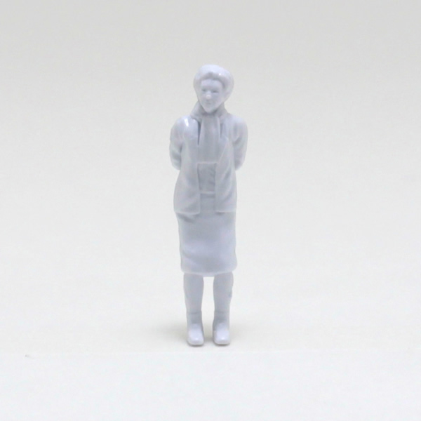 1:50 人物立像 女性B 老人 JB-50A-06