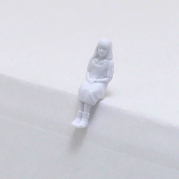 1:50 人物座像 女の子 JB-50B-04
