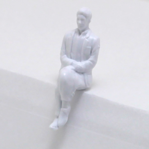 1:50 人物座像 男性A JB-50B-01