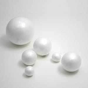 発泡スチロール球 直径 10mm【100個入】