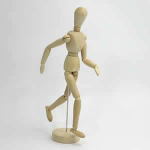 ICウッドドール 男 31cm