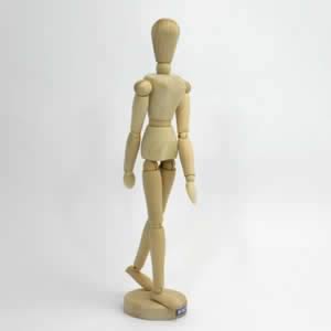 ICウッドドール 女 31cm
