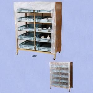 SN-粘土作品乾燥棚養生用ビニールカバー付