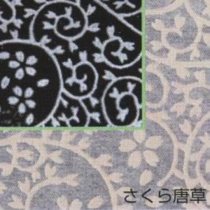 SN-白盛り転写紙 さくら唐草