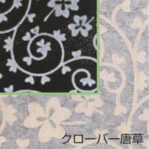 SN-白盛り転写紙 クローバー唐草