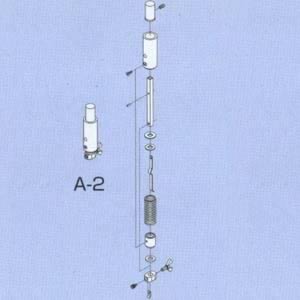 糸のこ部品セットA-2 上部吊上部一式(ネジ式)