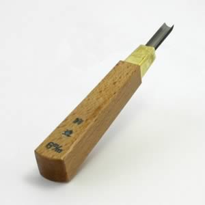文房堂 専門家用彫刻刀 駒透 6.0mm