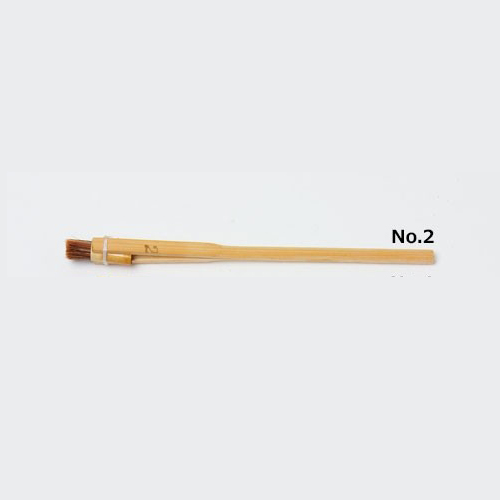 上製絵具すり込み刷毛 No.2 約6mm