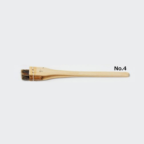 上製絵具すり込み刷毛 No.4 約12mm