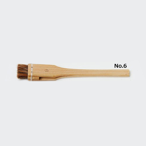 上製絵具すり込み刷毛 No.6 約18mm