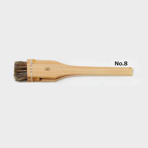 上製絵具すり込み刷毛 No.8 約24mm