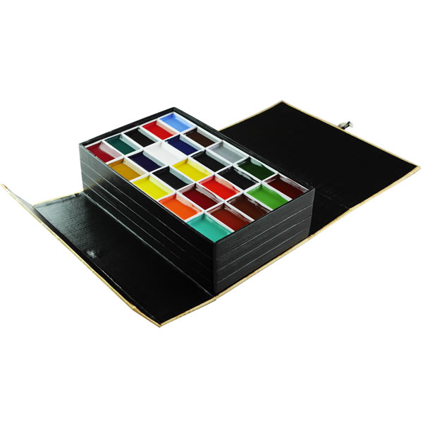 【受注生産品】吉祥 角顔彩 100色セット(名村オリジナル)