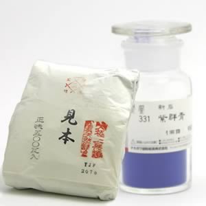 鳳凰新岩絵具 331 紫群青 500g紙包入
