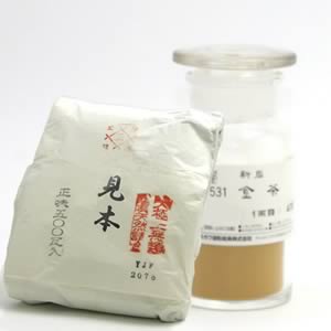 鳳凰新岩絵具 531 金茶 500g紙包入