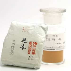 鳳凰新岩絵具 532 樺茶 500g紙包入