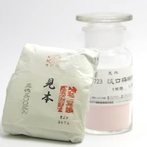 鳳凰天然岩絵具 723 淡口珊瑚末 500g紙包入