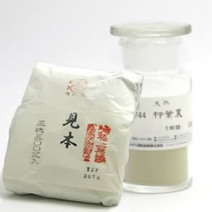 鳳凰天然岩絵具 744 柳葉裏 500g紙包入