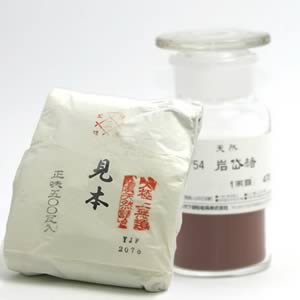 鳳凰天然岩絵具 754 岩岱赭 500g紙包入