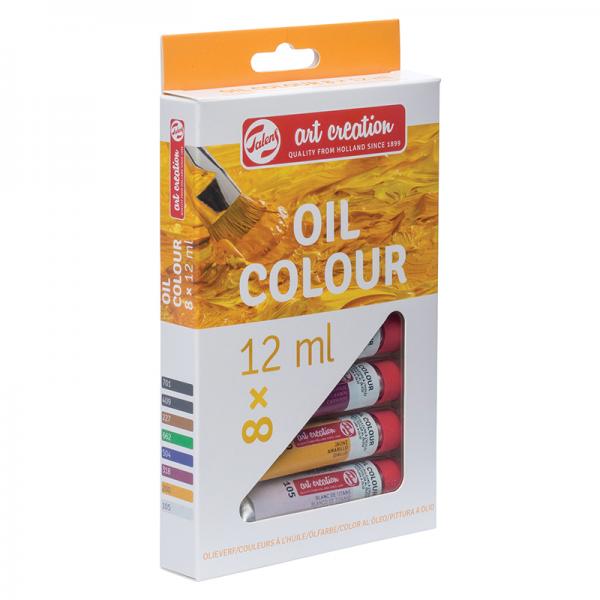 アートクリエーション油絵具 8色セット