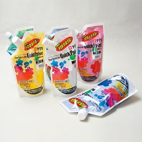 ニューサクラカラー クイックペイント 550ml　12色セット